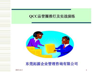 QCC品管圈推行及實戰演練